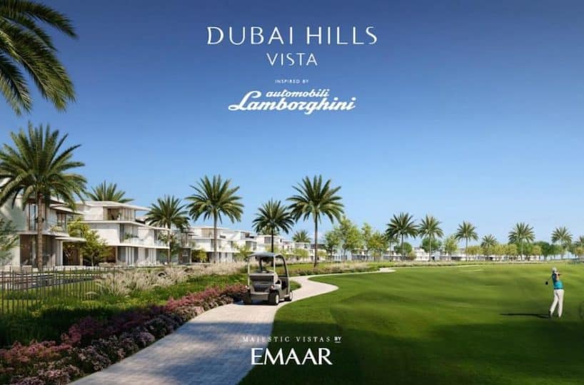 Lamborghini vills Dubai Hills Estate