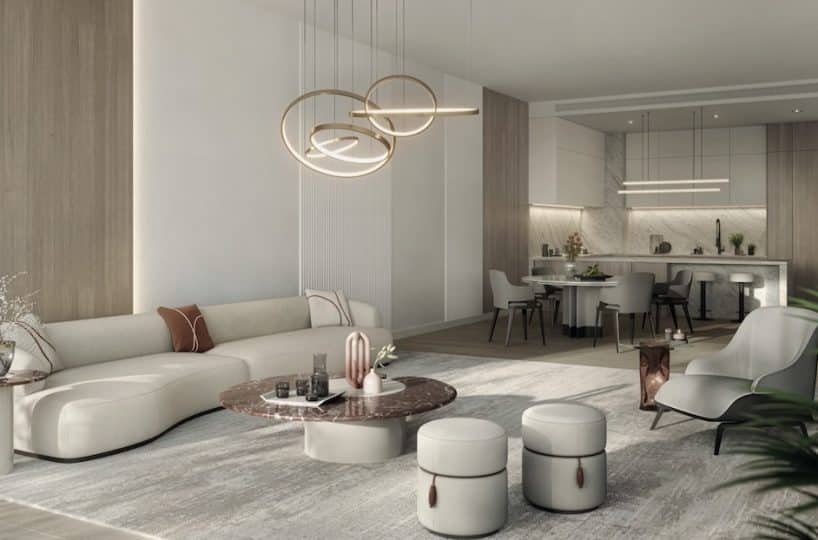 Open-plan-kitchen-living