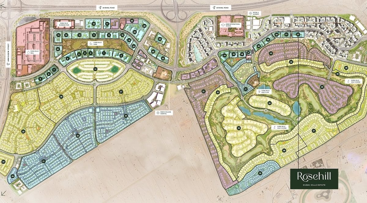 Rosehill-Location-Map