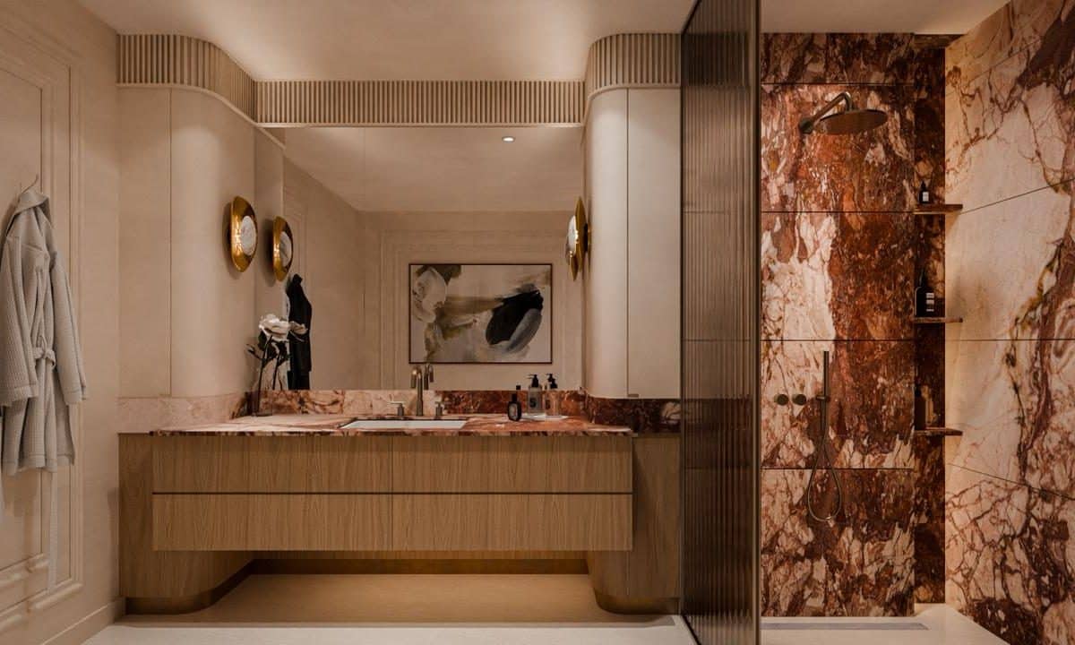 Bathrooms-at-Le-Château-beyond