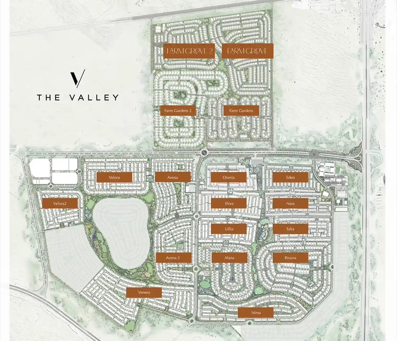 the-valley-by-emaar-master-plan